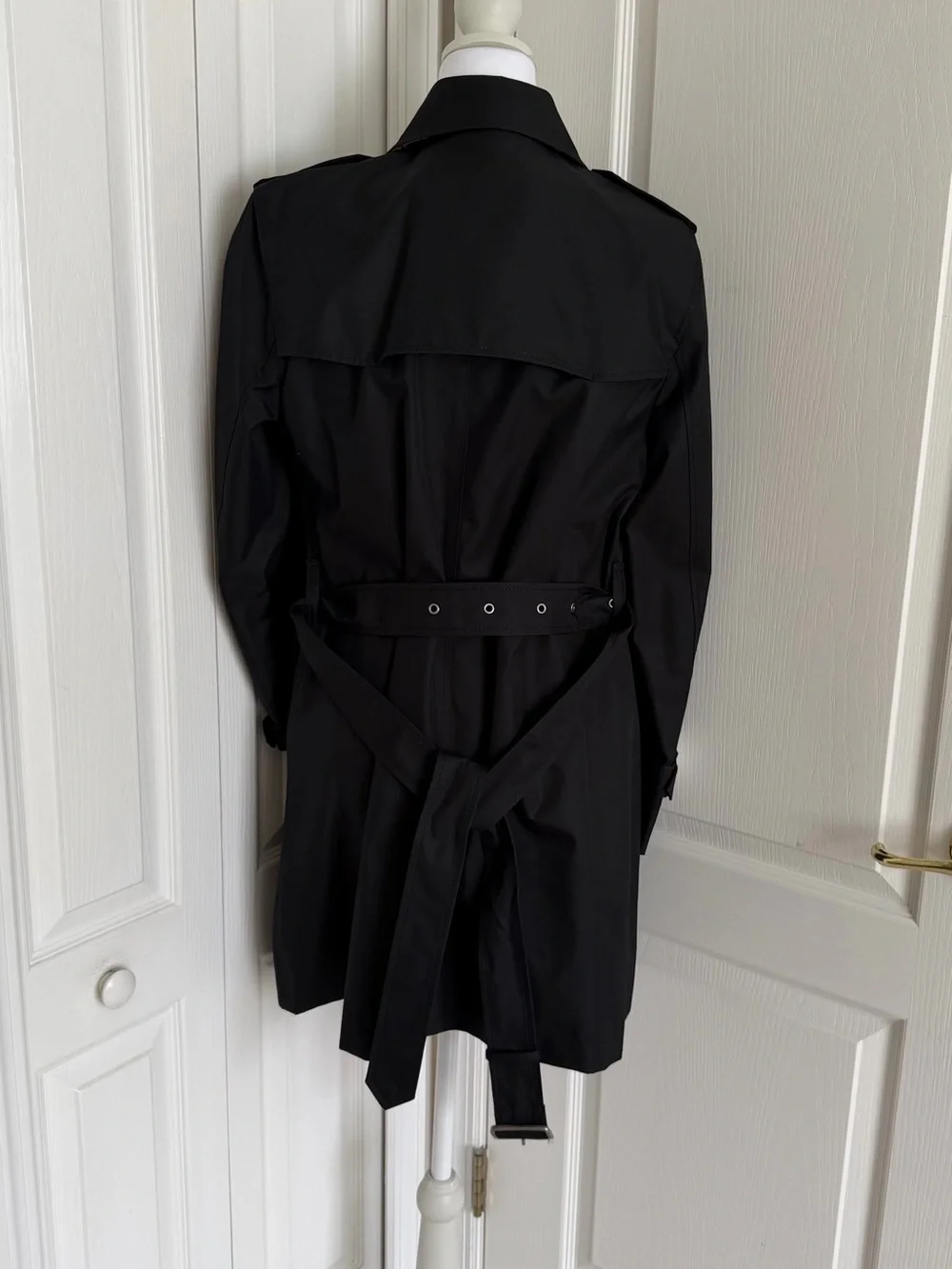 Women’s Black Classic Trench Coat - Timeless Outerwear